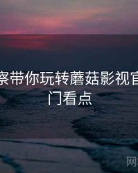 行业洞察带你玩转蘑菇影视官网，热门看点