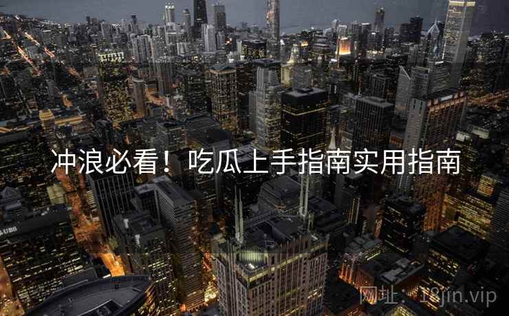 冲浪必看！吃瓜上手指南实用指南