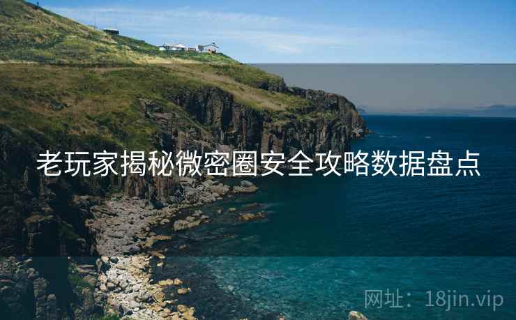 老玩家揭秘微密圈安全攻略数据盘点