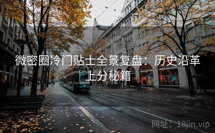 微密圈冷门贴士全景复盘：历史沿革上分秘籍