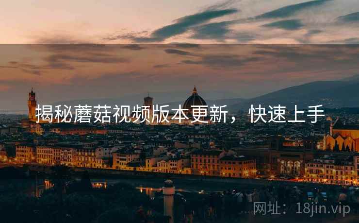 揭秘蘑菇视频版本更新，快速上手