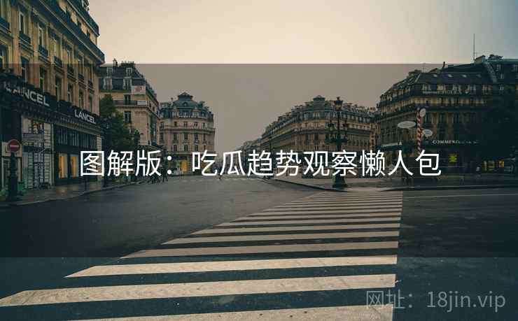 图解版：吃瓜趋势观察懒人包